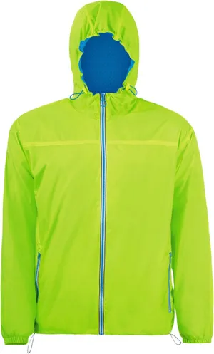 Ветровка Skate, зеленое яблоко с ярко-синим заказать онлайн со своим дизайном в РПК КБ с доставкой и скидками