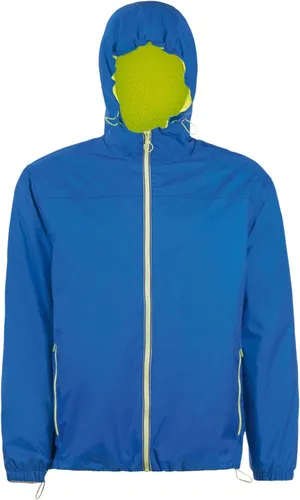 Заказать Ветровка Skate ярко-синяя с неоново-желтым, размер XXL с доставкой и скидками