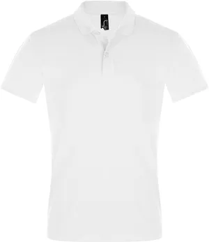 Рубашка поло мужская Perfect Men 180 белая заказать онлайн со своим дизайном в РПК КБ с доставкой и скидками