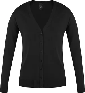 Джемпер женский Golden Women, черный заказать онлайн со своим дизайном в РПК КБ с доставкой и скидками