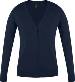 Джемпер женский Golden Women, темно-синий заказать онлайн со своим дизайном в РПК КБ с доставкой и скидками