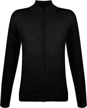 Джемпер женский Gordon Women, черный заказать онлайн со своим дизайном в РПК КБ с доставкой и скидками