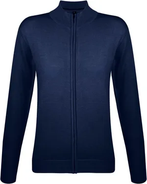 Джемпер женский Gordon Women, темно-синий заказать онлайн со своим дизайном в РПК КБ с доставкой и скидками