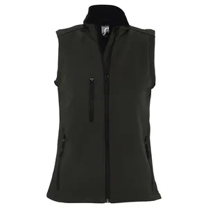 Жилет женский софтшелл Rallye Women черный заказать онлайн со своим дизайном в РПК КБ с доставкой и скидками