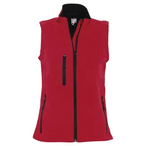 Жилет женский софтшелл Rallye Women красный заказать онлайн со своим дизайном в РПК КБ с доставкой и скидками