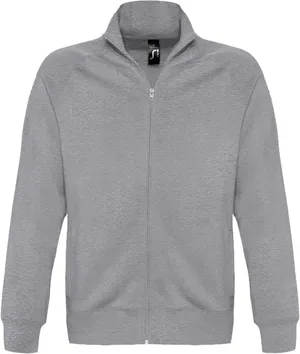 Толстовка мужская на молнии Sundae 280 серый меланж заказать онлайн со своим дизайном в РПК КБ с доставкой и скидками