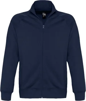 Толстовка мужская на молнии Sundae 280 темно-синяя заказать онлайн со своим дизайном в РПК КБ с доставкой и скидками