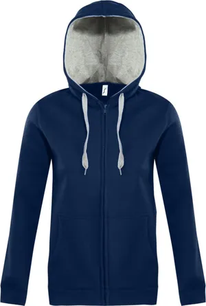 Толстовка женская Soul Women 280 темно-синяя заказать онлайн со своим дизайном в РПК КБ с доставкой и скидками