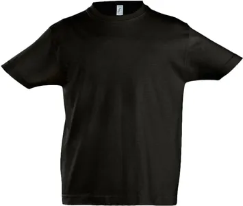 Футболка детская Imperial Kids, черная заказать онлайн со своим дизайном в РПК КБ с доставкой и скидками