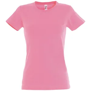 Футболка женская Imperial Women 190, розовая заказать онлайн со своим дизайном в РПК КБ с доставкой и скидками