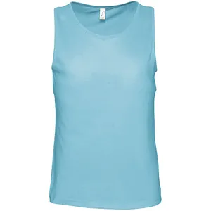 Майка мужская Justin 150, бирюзовая заказать онлайн со своим дизайном в РПК КБ с доставкой и скидками