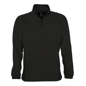 Толстовка из флиса Ness 300, черная заказать онлайн со своим дизайном в РПК КБ с доставкой и скидками