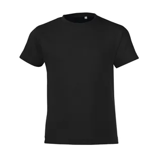 Заказать Футболка детская Regent Fit Kids черная, на рост 142-152 см (12 лет) с доставкой и скидками