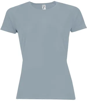 Футболка женская Sporty Women 140, серая заказать онлайн со своим дизайном в РПК КБ с доставкой и скидками