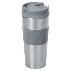 Термостакан Hard Work, вакуумный, серебристый заказать онлайн со своим дизайном в РПК КБ с доставкой и скидками