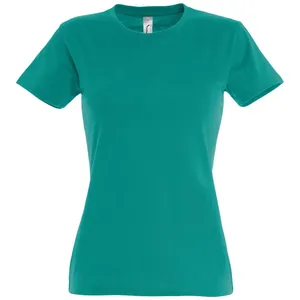 Футболка женская Imperial Women 190, изумрудно-зеленая заказать онлайн со своим дизайном в РПК КБ с доставкой и скидками