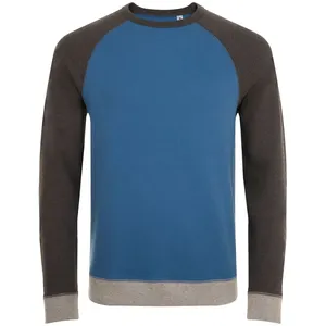 Толстовка унисекс Sandro, синяя с черным меланжем заказать онлайн со своим дизайном в РПК КБ с доставкой и скидками