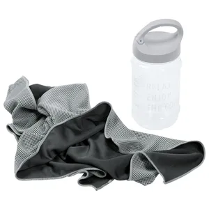 Охлаждающее полотенце Weddell, серое заказать онлайн со своим дизайном в РПК КБ с доставкой и скидками