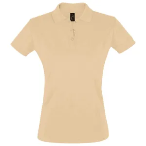 Рубашка поло женская Perfect Women 180, песочная заказать онлайн со своим дизайном в РПК КБ с доставкой и скидками