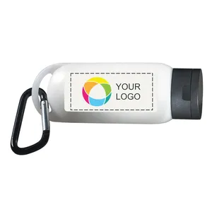 Солнцезащитный крем SPF30 в бутылочке 60 мл с карабином заказать онлайн со своим дизайном в РПК КБ с доставкой и скидками